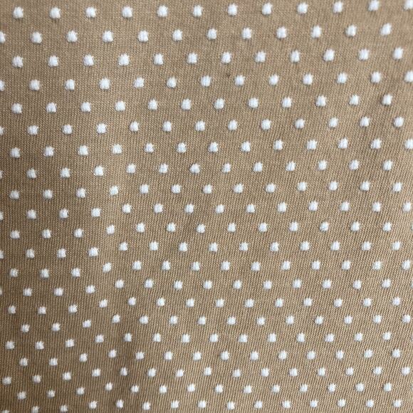 Talbots Women’s Beige Mini Swiss Dot Top Size 3XP Flowy Bell Sleeves Coastal - Picture 10 of 10